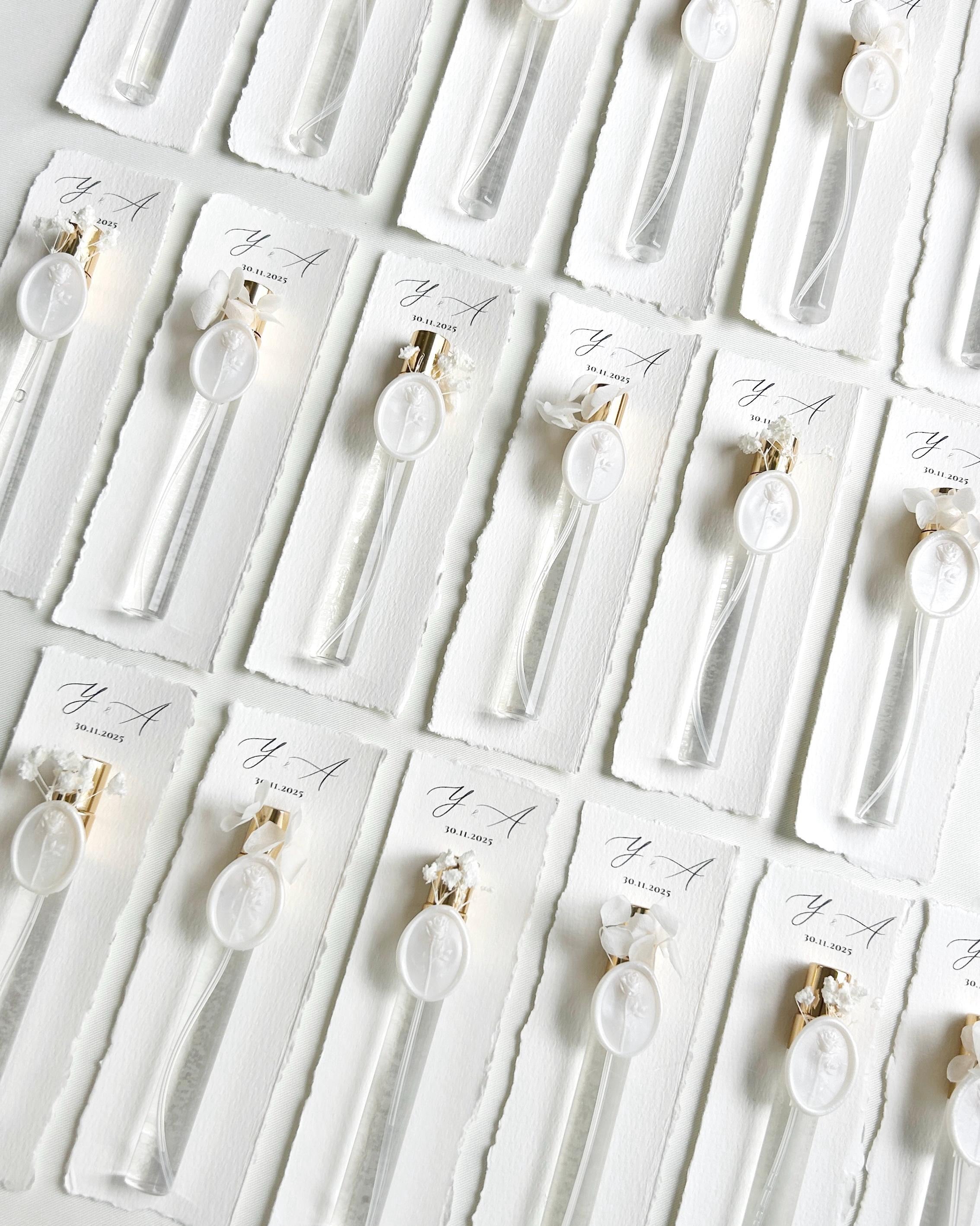 Personalized Cologne Parfum Wedding Favor