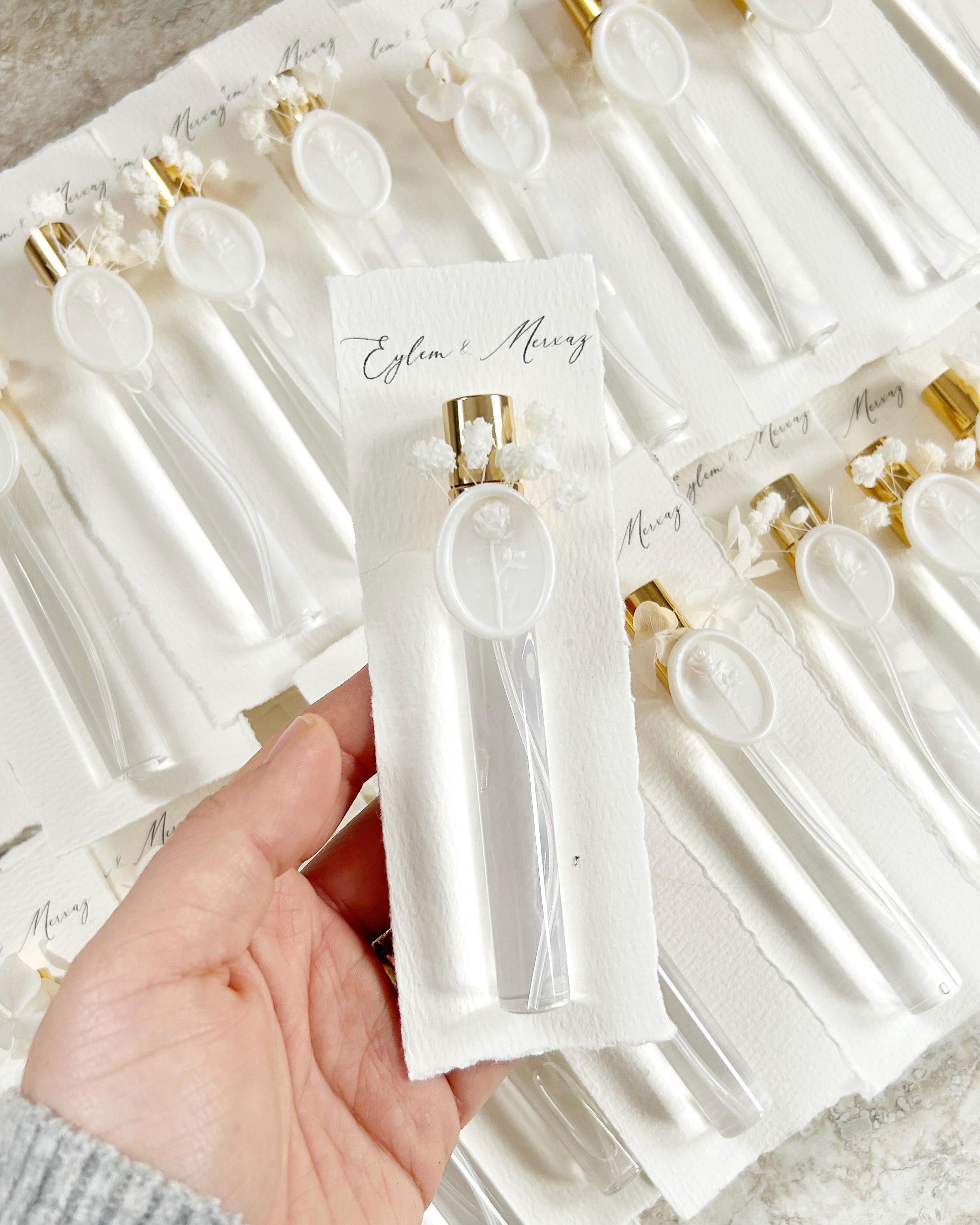 Personalized Cologne Parfum Wedding Favor