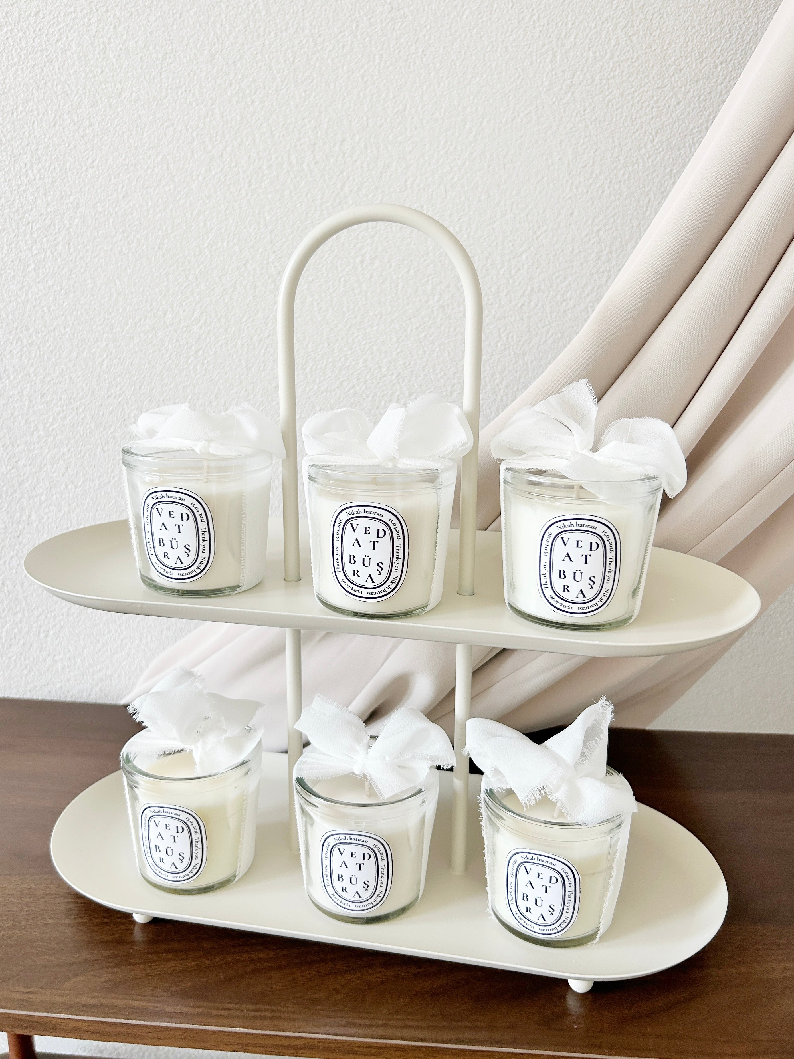Personalized Candle Favor