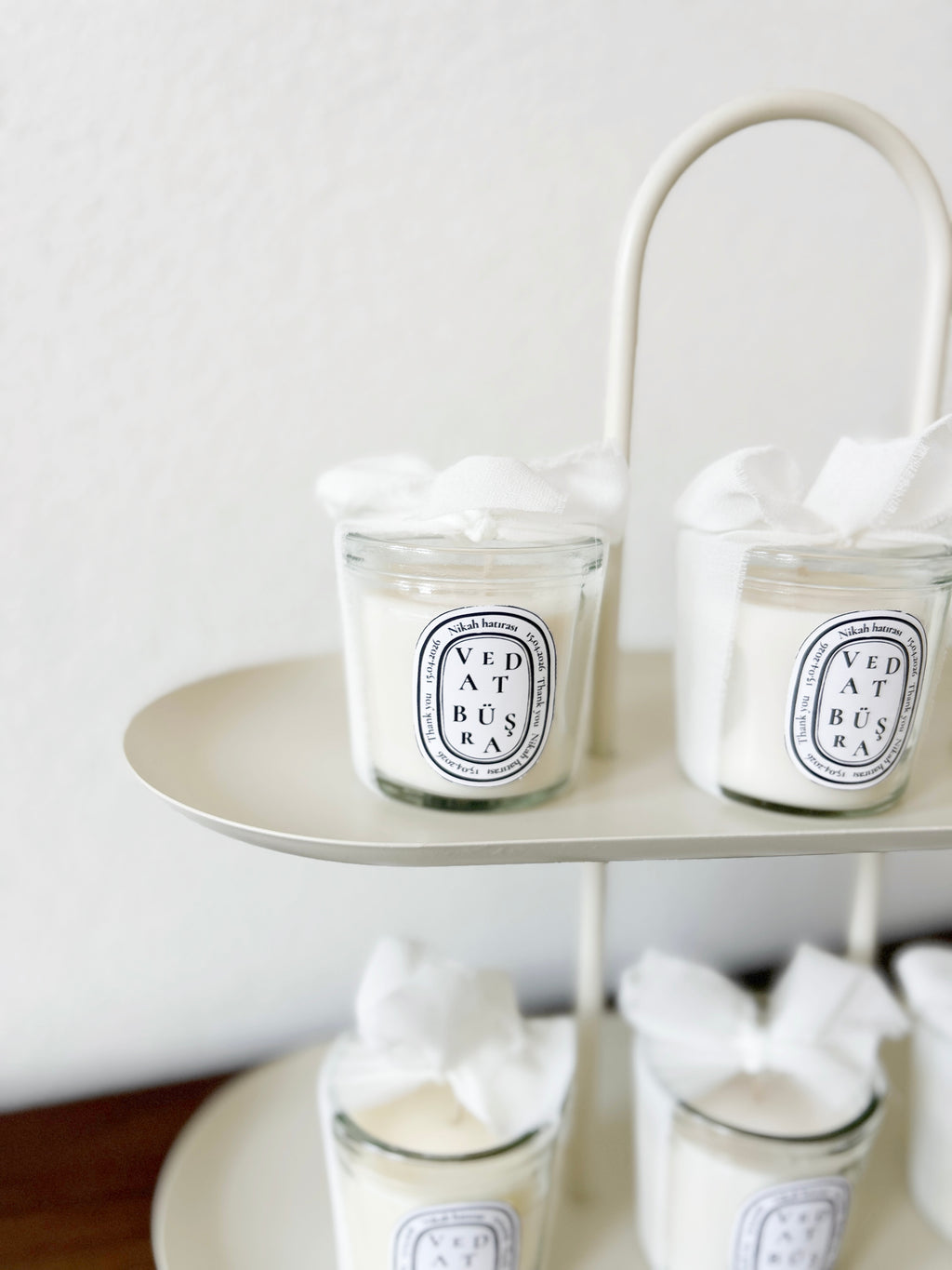 Personalized Candle Favor