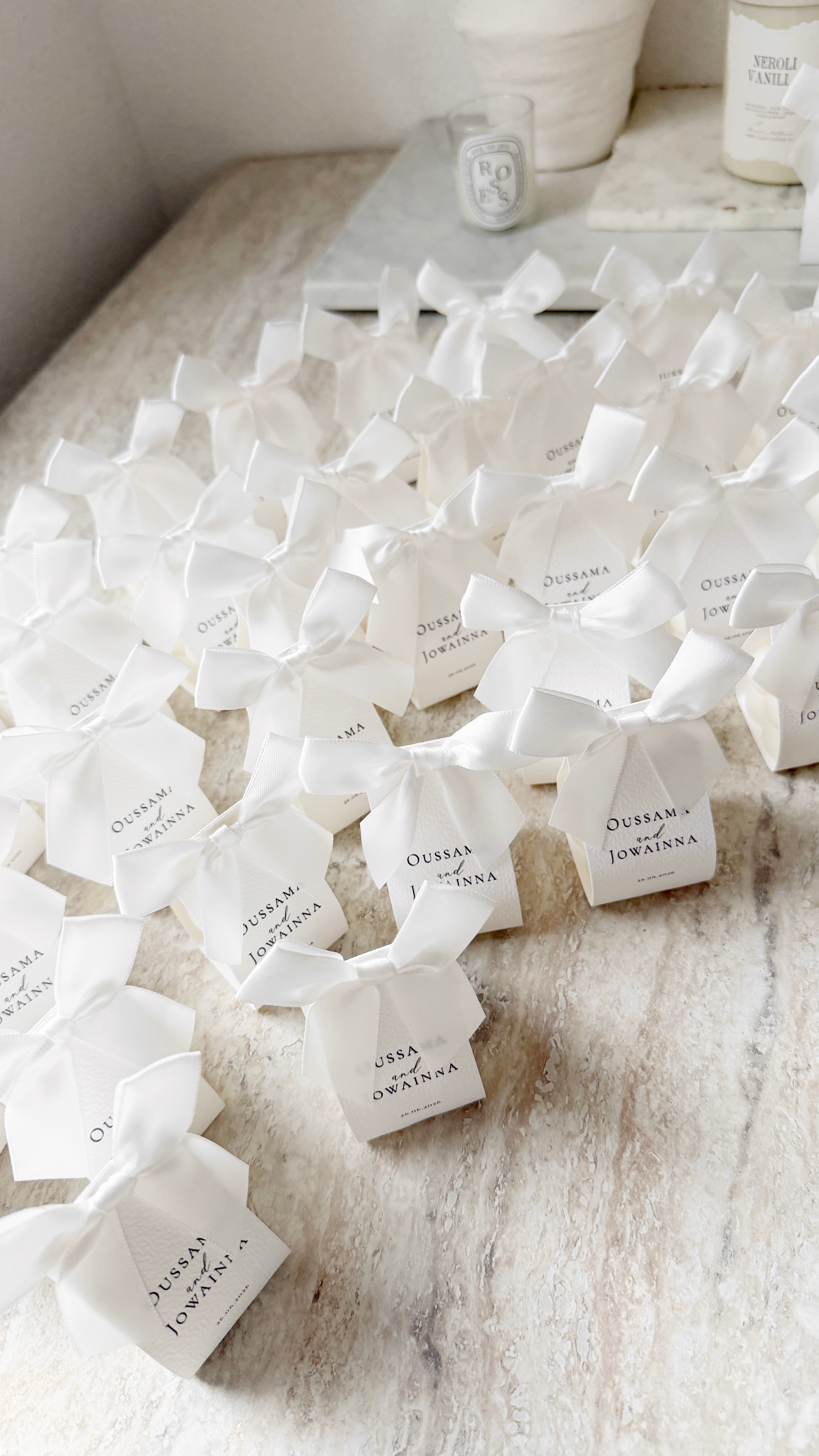 Bubble candle favor