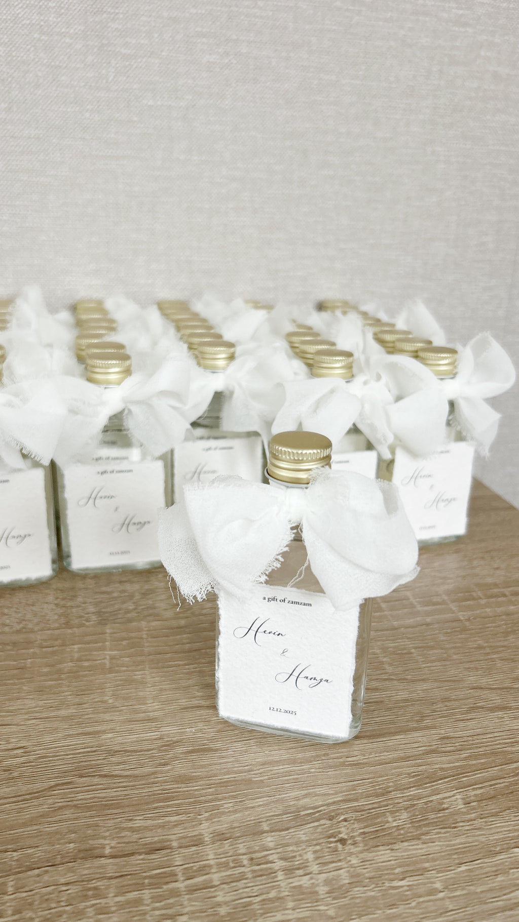 Zamzam Bottle with Ribbon