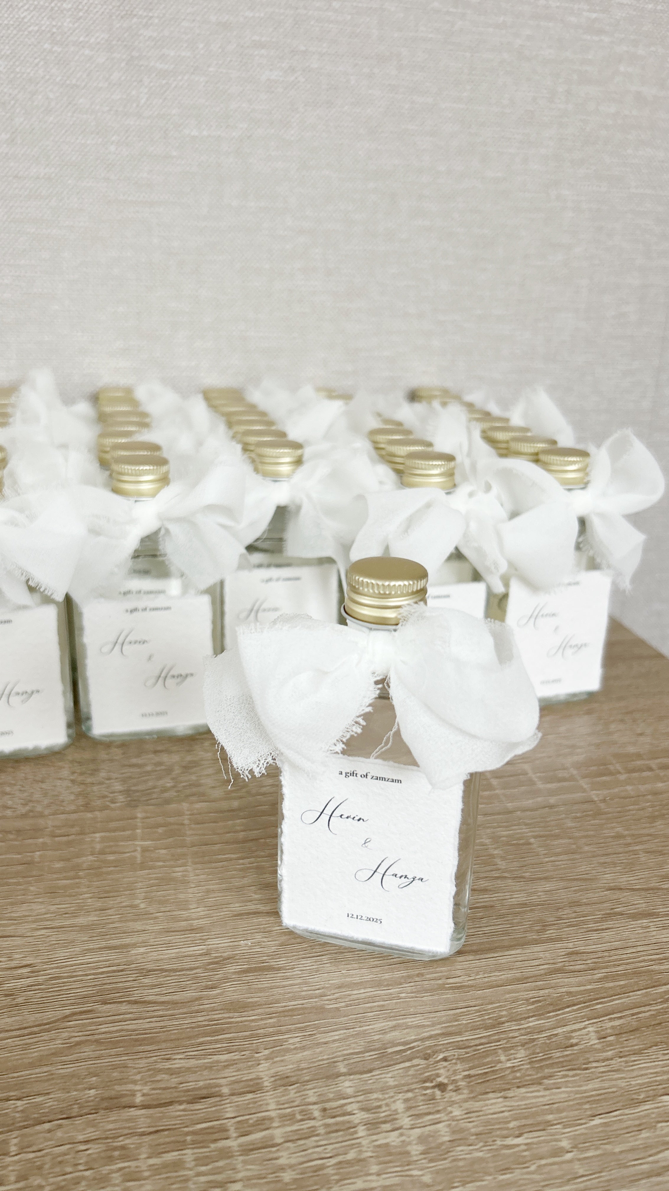 Zamzam Bottle with Ribbon