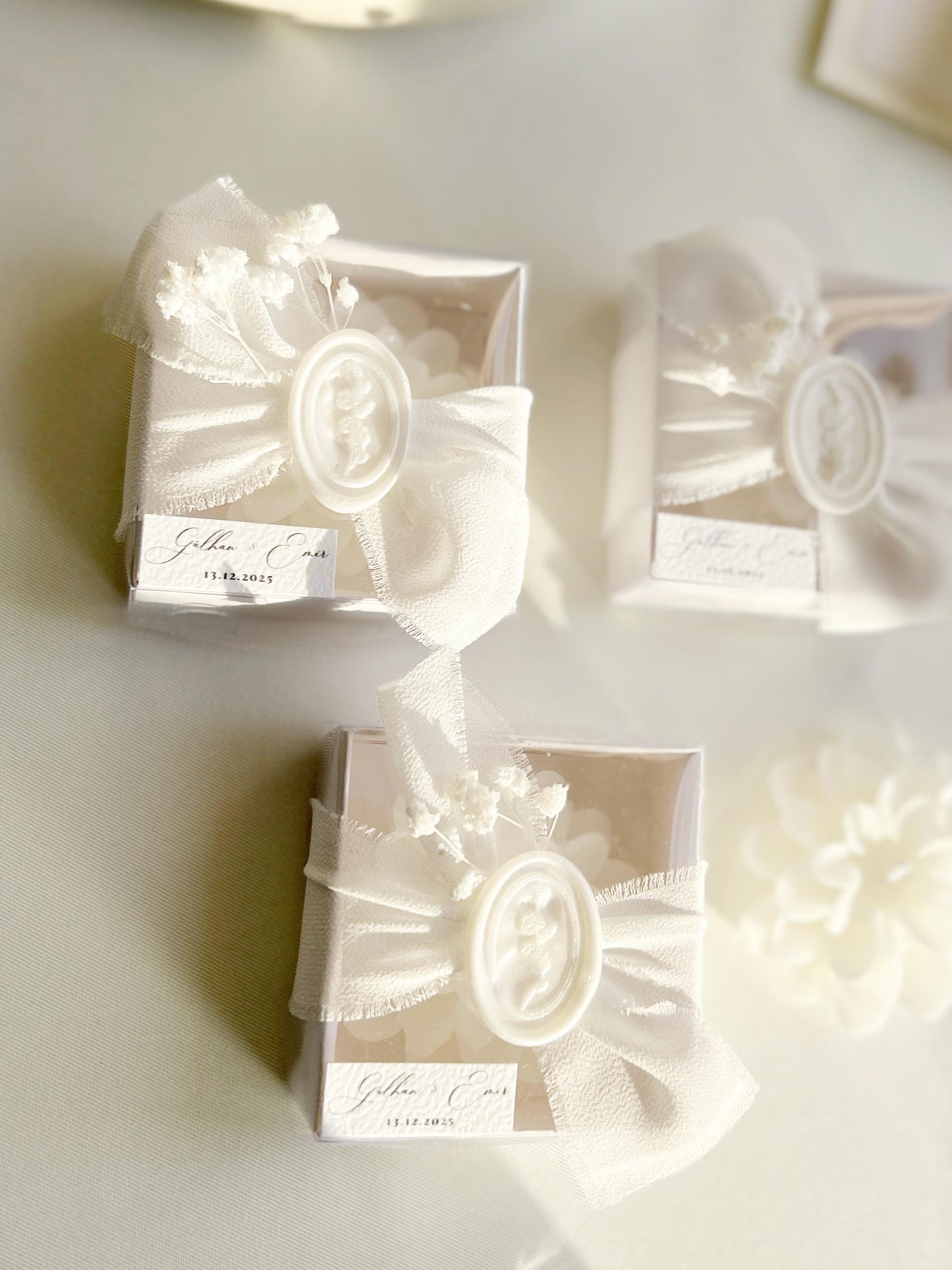 Lotus Candles with Waxseal